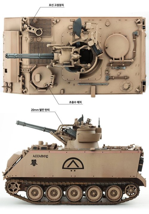 Academy Hobby Model Kits Scale Model : Armor Tanks & Artillery Kits (1/35 M163 Vulcan Air Defense System)