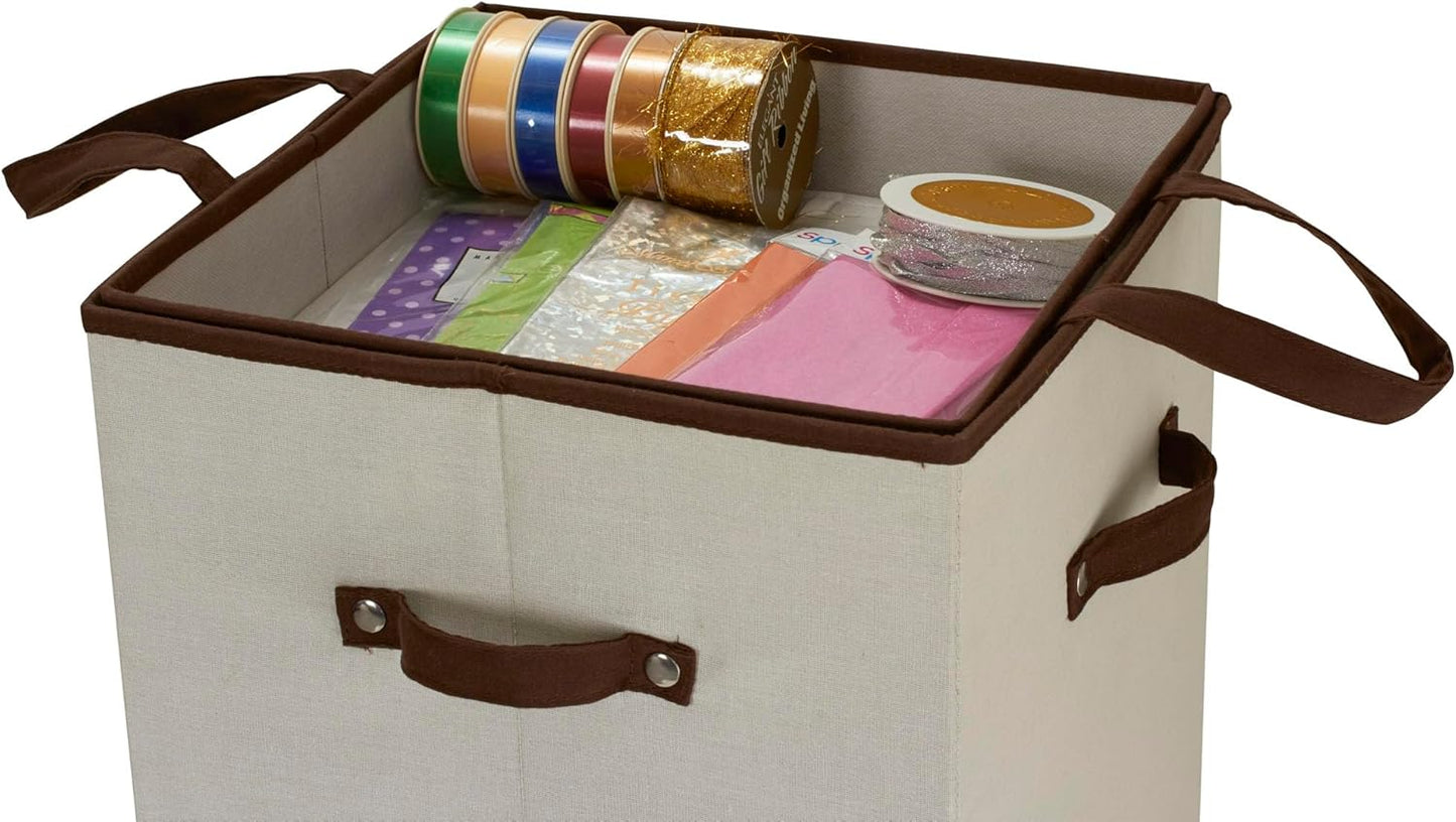 Skiennix Gift Wrapping Paper Organizer - Keep Your Supplies Neat & Tidy | Perfect for Home Use