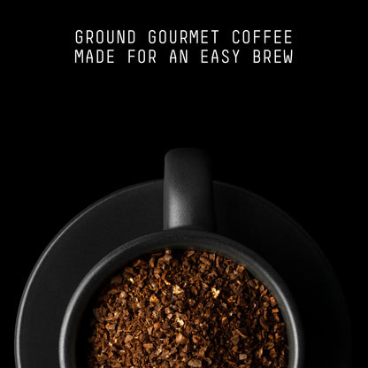 Stone Street Flavored Ground Coffee, Blueberry Cobbler, Freshly Roasted, 100% Colombian Arabica, Gourmet Coffee, Medium Roast, Sweet Berry Dessert Flavor, 1 LB