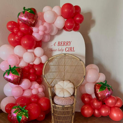 Awenztech Red Balloon Arch Kit - 120 Pcs of 5-18 Inch Latex Balloons for Party Decorations