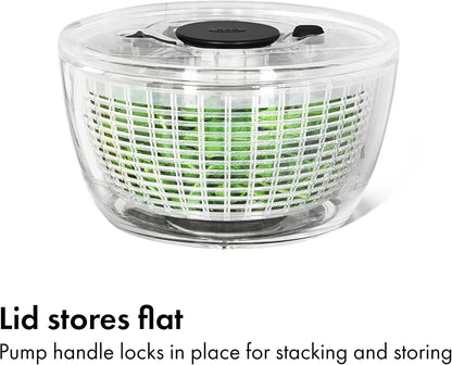 OXO Good Grips Salad Spinner - Efficient Lettuce & Herb Washer | Compact Design for Easy Use