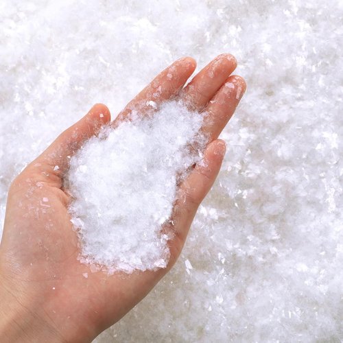 Aoriher Christmas Fake Snow - Glitter Metallic Foil Confetti for Crafts & Decorations | 0.88 Pound