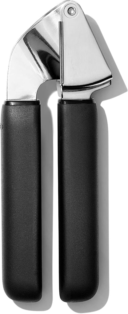 OXO Good Grips Garlic Press - Durable Stainless Steel Design for Effortless Crushing