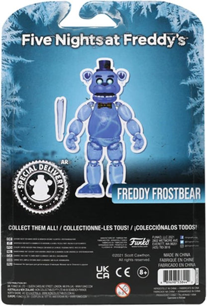 Five Nights at Freddy's - Articulated Freddy Frostbear Action Figure | 5-Inch Collectible Toy