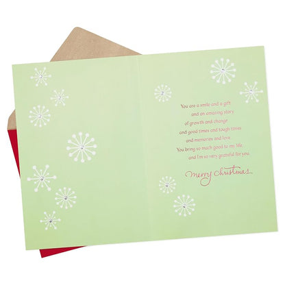 Hallmark Heart Ornament Christmas Card for Daughter - Variation of THIS listing