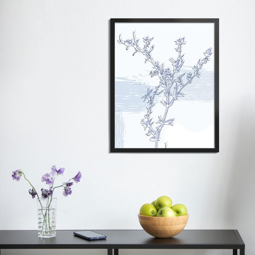 LaVie Home 14x17 Picture Frame - Classic Black Wall Display Frame with HD Plexiglas