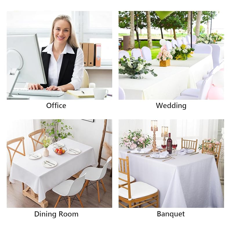 Chair Covers Set of 6 - Stretchable Dining Room Slipcovers with Elastic Band, Washable, Gold Merry Christmas (Variation: Gold - Merry Christmas+6)