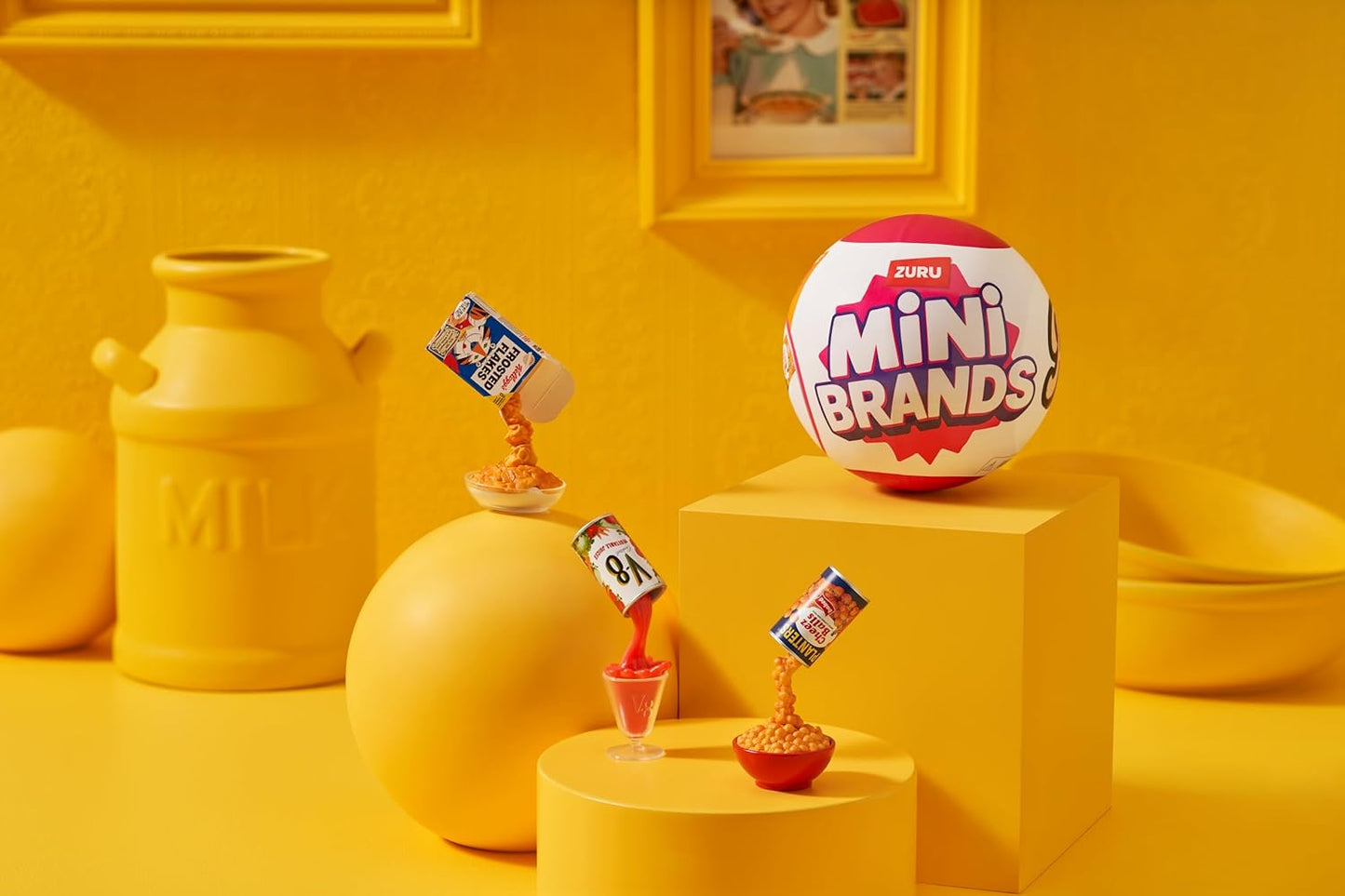 Mini Brands Retro Capsule 2-Pack | 60+ Mystery Minis to Collect - Real Licenses & Rare Collectibles