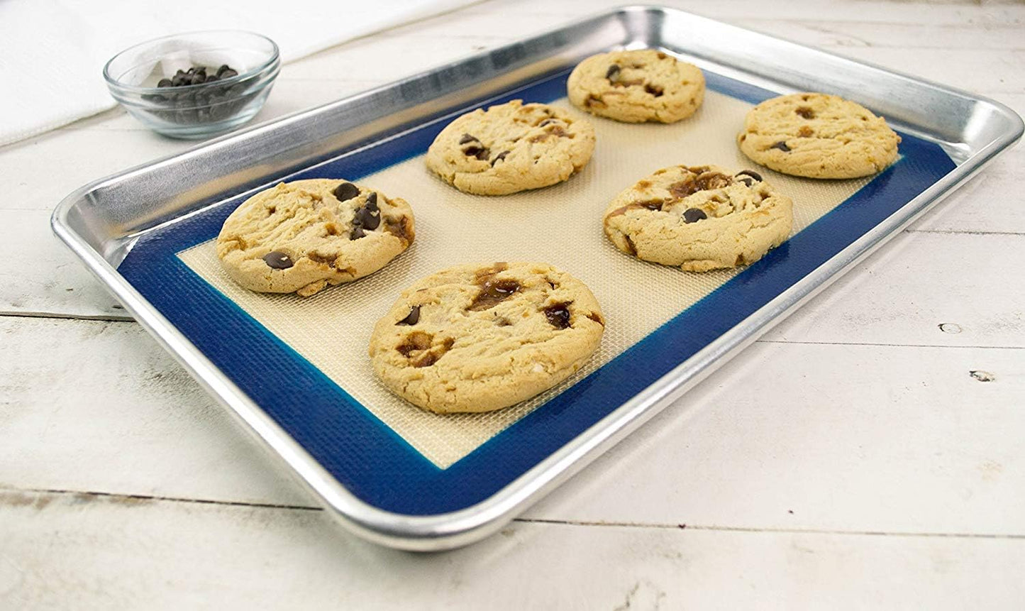 USA Pan Jelly Roll Pan - Heavy Duty Aluminized Steel for Perfect Baking | 14.1875 x 9.25 Inches