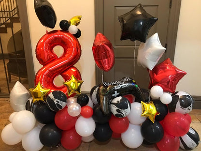 Regine Switzerland 40-Inch Red Number 9 Balloon - Perfect for Birthday Parties, Weddings & Graduations