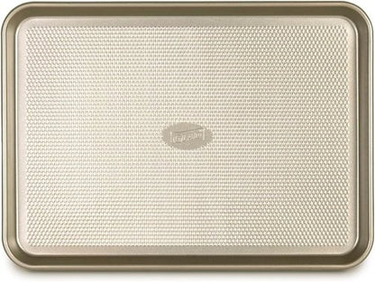 Glad Premium Nonstick Cookie Sheet - Heavy Duty Baking Pan with Raised Diamond Texture, Large Size