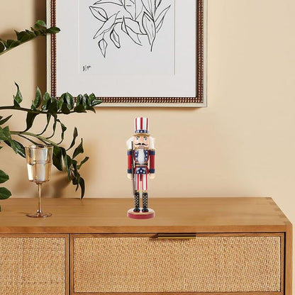 This listing contains ALL variants of: Nutcracker Soldier – Gun Variation – US Flag Patriotic Wooden Nutcracker