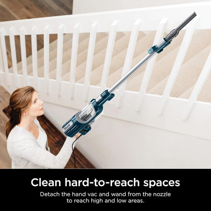 Shark HZ700 Ultralight PetPro Corded Stick Vacuum - PowerFins & Odor Neutralizer, Blue Iris