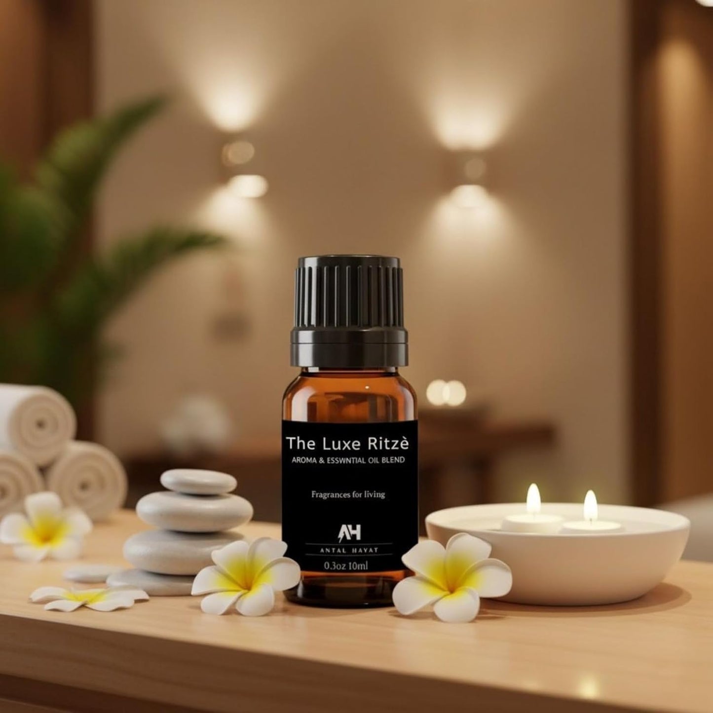 Ritz Carlton Hotel Diffuser Oil - Luxurious Essential Oils for Humidifiers | 10mL Glass Bottle with Dropper