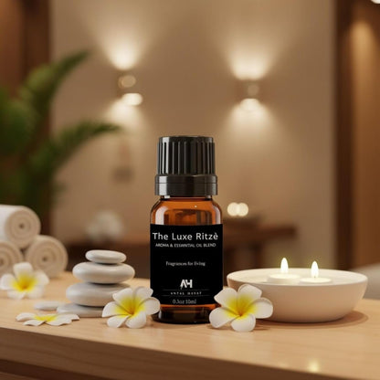 Ritz Carlton Hotel Diffuser Oil - Luxurious Essential Oils for Humidifiers | 10mL Glass Bottle with Dropper
