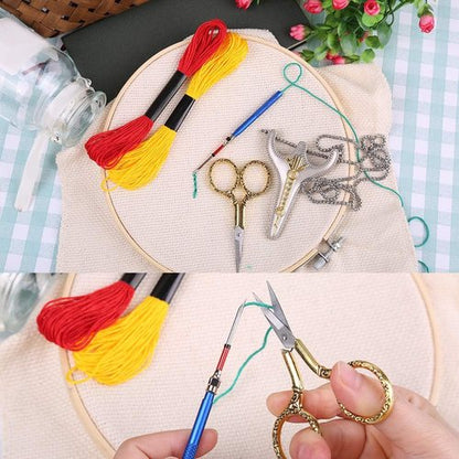 BUTUZE Embroidery Scissors - Exquisite Retro Design for Sewing & DIY Projects | Stainless Steel