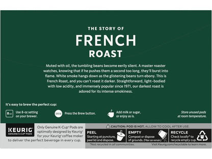 Starbucks Coffee K-Cup Pods, French Roast, 10 CT