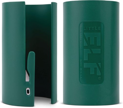 Little ELF Wrapping Paper Cutter - 2-Pack | Made in USA | Green Holiday Gift Wrap Holder