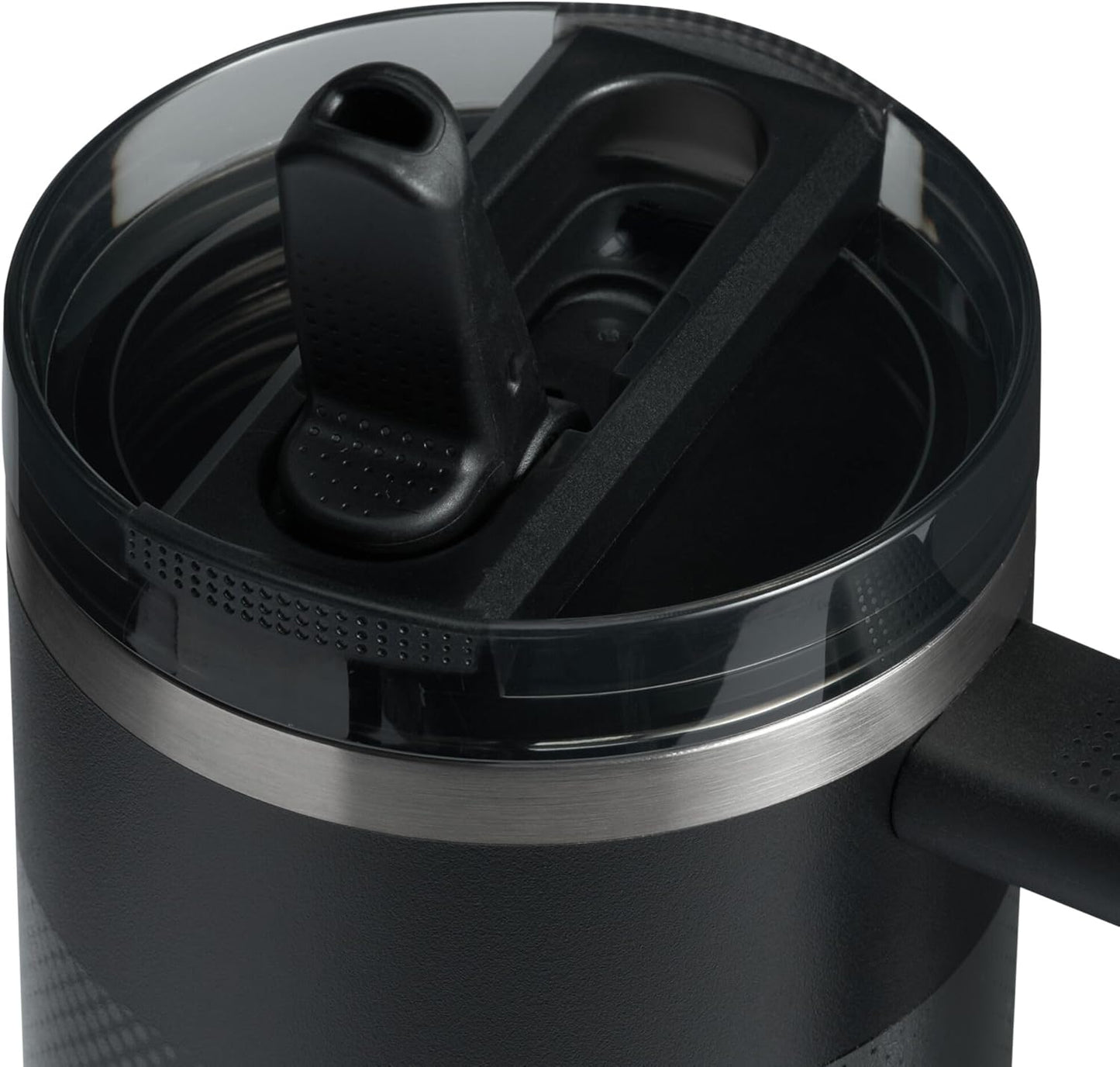 STANLEY Quencher ProTour 30 oz Tumbler - Leakproof Lid, Built-In Straw & Handle | Insulated, BPA-Free | Black Fade