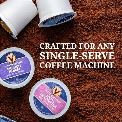 Victor Allen's Coffee Decaf Donut Shop Blend, Medium Roast, 80 Count, Single Serve Coffee Pods for Keurig K-Cup Brewers