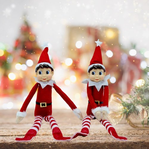 LovelfStory Christmas Elf Doll - Soft Plush Toy for Holiday Decor | Perfect Gift for Kids