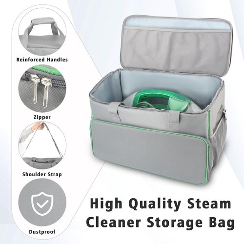 Bissell Carry Bag - Large Storage Case for Little Green Machine 1400B | Organizer for Carpet Cleaner & Tools - Grey