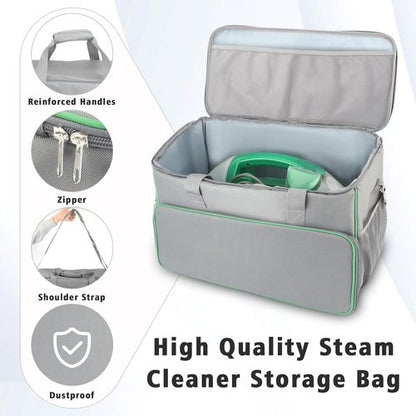Bissell Carry Bag - Large Storage Case for Little Green Machine 1400B | Organizer for Carpet Cleaner & Tools - Grey