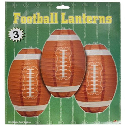 Beistle Football Paper Lanterns