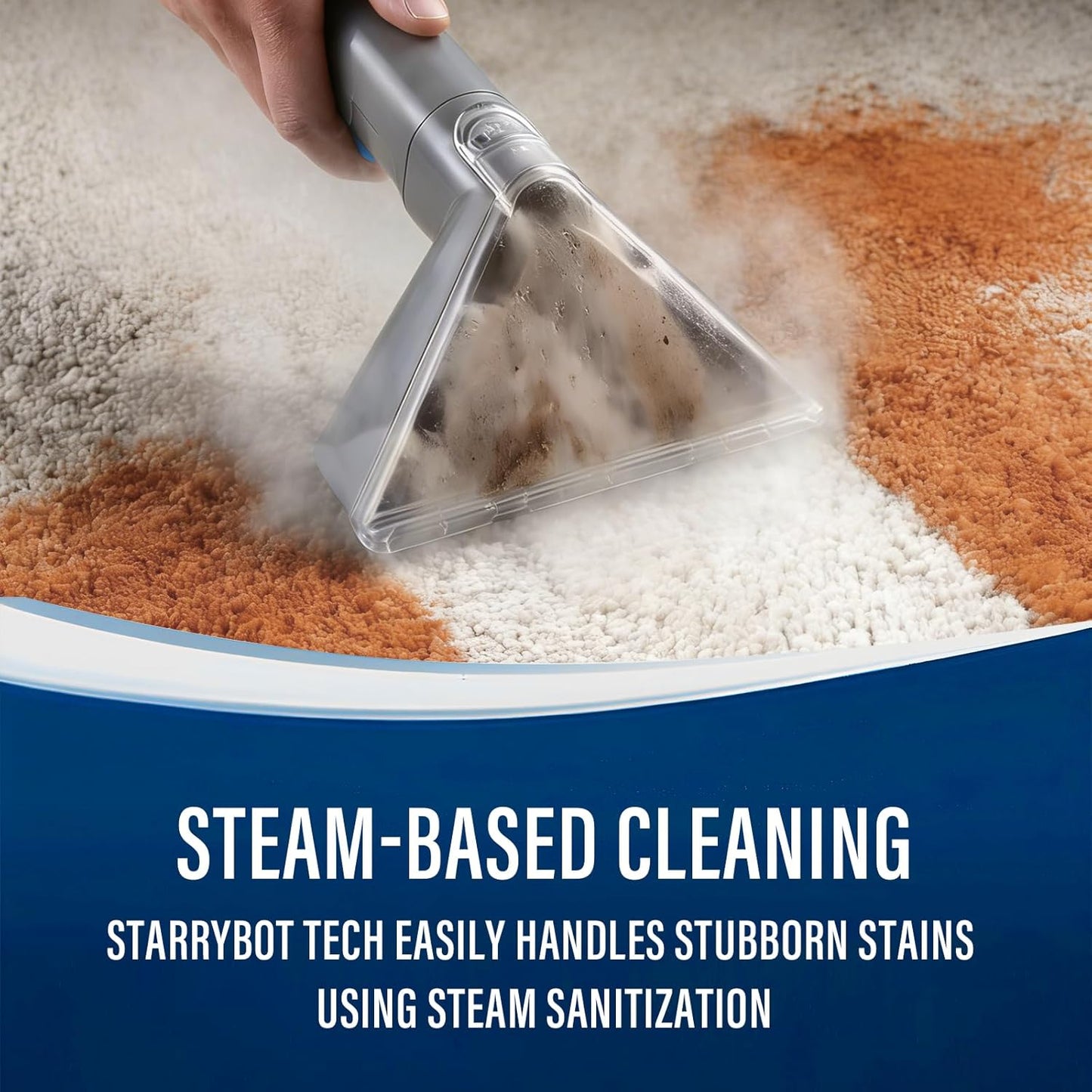 Starrybot Portable Carpet Cleaner - Powerful Deep Cleaning Machine for Home Use