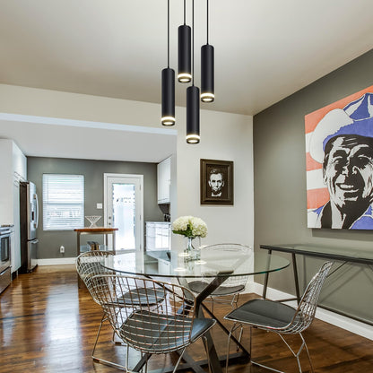 OKELI Modern Pendant Island Light Square 3-Light Smart