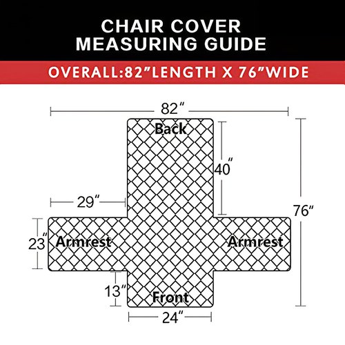Easy-Going Chair Sofa Slipcover Reversible Sofa Cover Water Resistant Couch Cover Furniture Protector Cover with Elastic Straps for Pets Kids Children Dog Cat (Chair, Orange/Black)