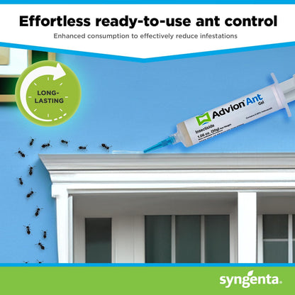 Syngenta Advion Ant Gel - Effective Ant Control | 4 Tubes, 30 Grams Each