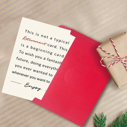 Funny Retirement Card for Women Men, Best Farewell Gifts for Coworkers, Coworker Leaving Card, Happy Retirement Gifts for Retired Friends Boss Teachers Nurses Dad Mom