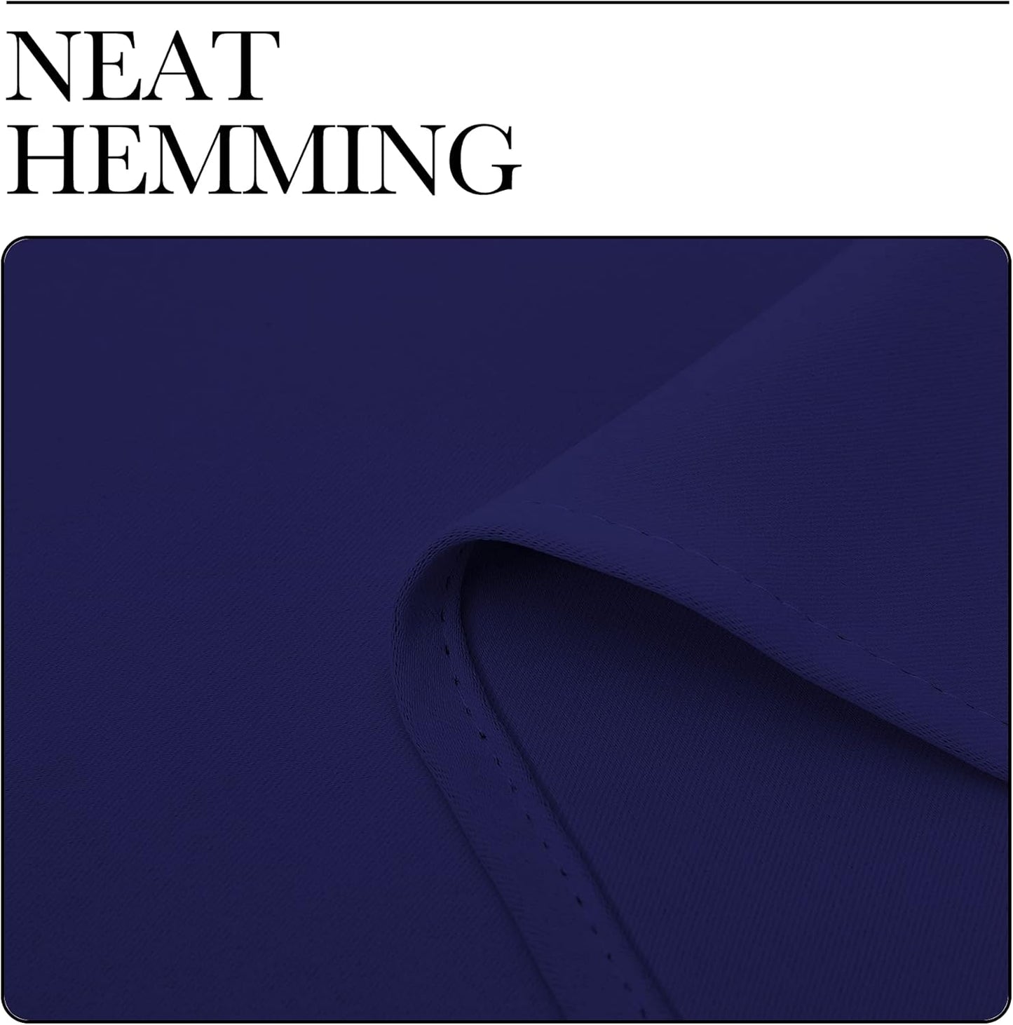 NICETOWN Blackout Curtains - All Season Thermal Insulated Grommet Drapes for Kids' Room | Royal Blue, 42 x 63 Inch (2 Panels)
