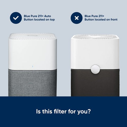 Blueair Blue Pure 211+ Genuine Replacement Filter, Particle and Activated Carbon