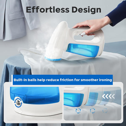 Bear Steamer | 1300W Handheld Clothes Steamer with 230ml Tank & Auto-Off Safety - Ideal for Home & Travel Wrinkle Removal