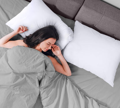 Utopia Bedding King Size Waterproof Pillow Protectors - Bed Bug & Dust Mite Proof Zippered Covers | Set of 4, White