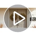 26 Inch Fall Wreath for Front Door with Orange and Green Boxwood - Outdoor Decor