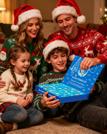 **Regine Switzerland Fishing Lure Advent Calendar 2025 - 24 Days of Christmas Surprises for Men & Teens**