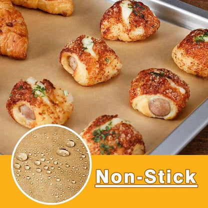 CHEFMAN Air Fryer Liners - Disposable Unbleached Parchment Paper, 200 PCS Non-Stick Square Sheets