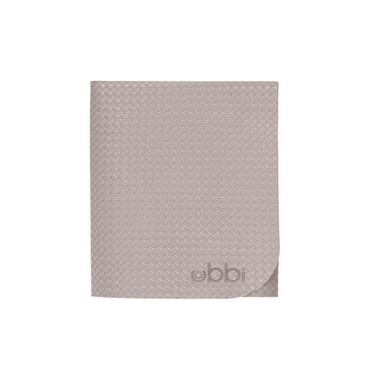 Ubbi On-The-Go Diaper Changing Mat - Soft, Portable & Easy to Clean Baby Accessory | Taupe