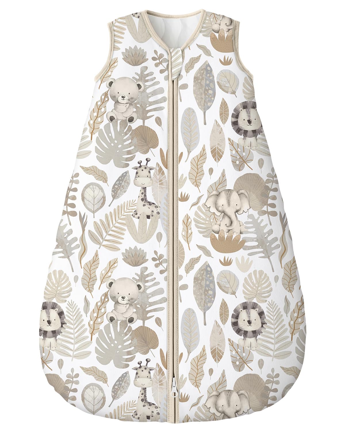 Yoofoss Baby Sleep Sack | 1.5 Tog Organic Cotton Wearable Blanket for Infants 0-6 Months - Warm & Comfy