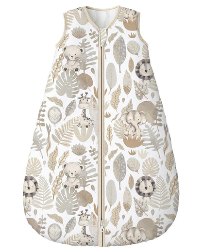 Yoofoss Baby Sleep Sack | 1.5 Tog Organic Cotton Wearable Blanket for Infants 0-6 Months - Warm & Comfy