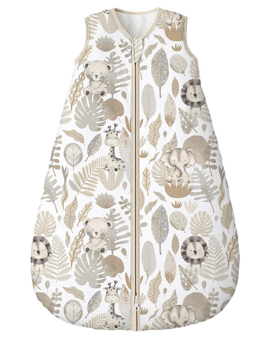 Yoofoss Baby Sleep Sack | 1.5 Tog Organic Cotton Wearable Blanket for Infants 0-6 Months - Warm & Comfy