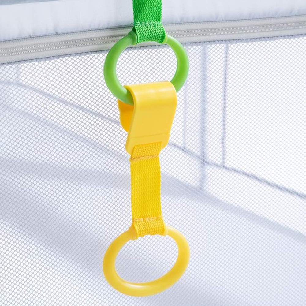 Skiennix Baby Pull Up Rings - Walking Assistant for Infants & Toddlers | 4-Piece Set