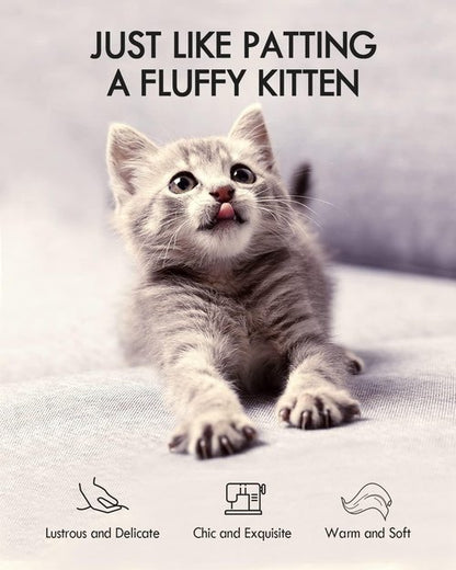 Kaisa Oversized Huge Blanket - 120" x 120", Soft Cozy Plush Flannel, Outdoor & Giant Picnic Blanket, Gray