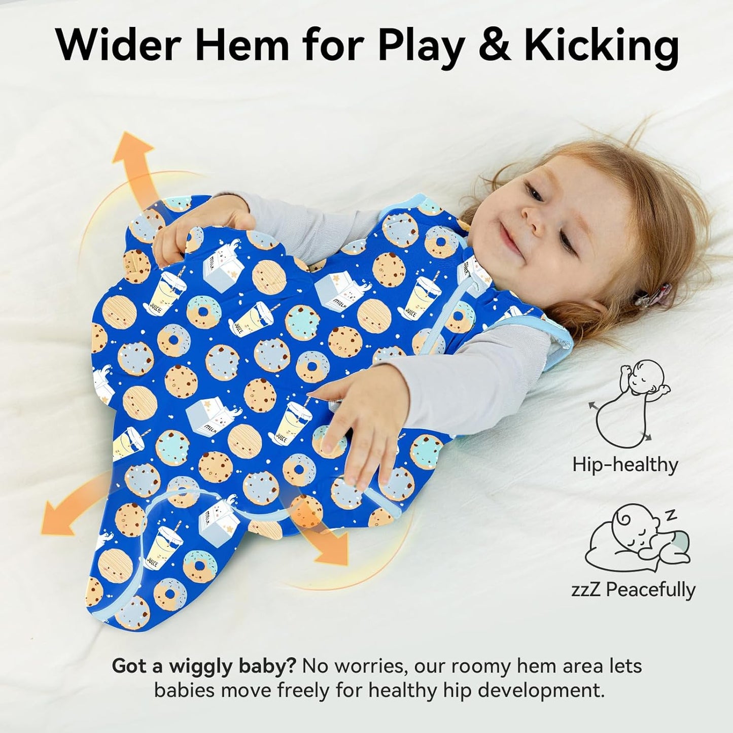 Bamboo Rayon Sleep Sack by [Brand Name] - Supersoft 1.0 Tog Baby Wearable Blanket | Unisex 6-12 Months