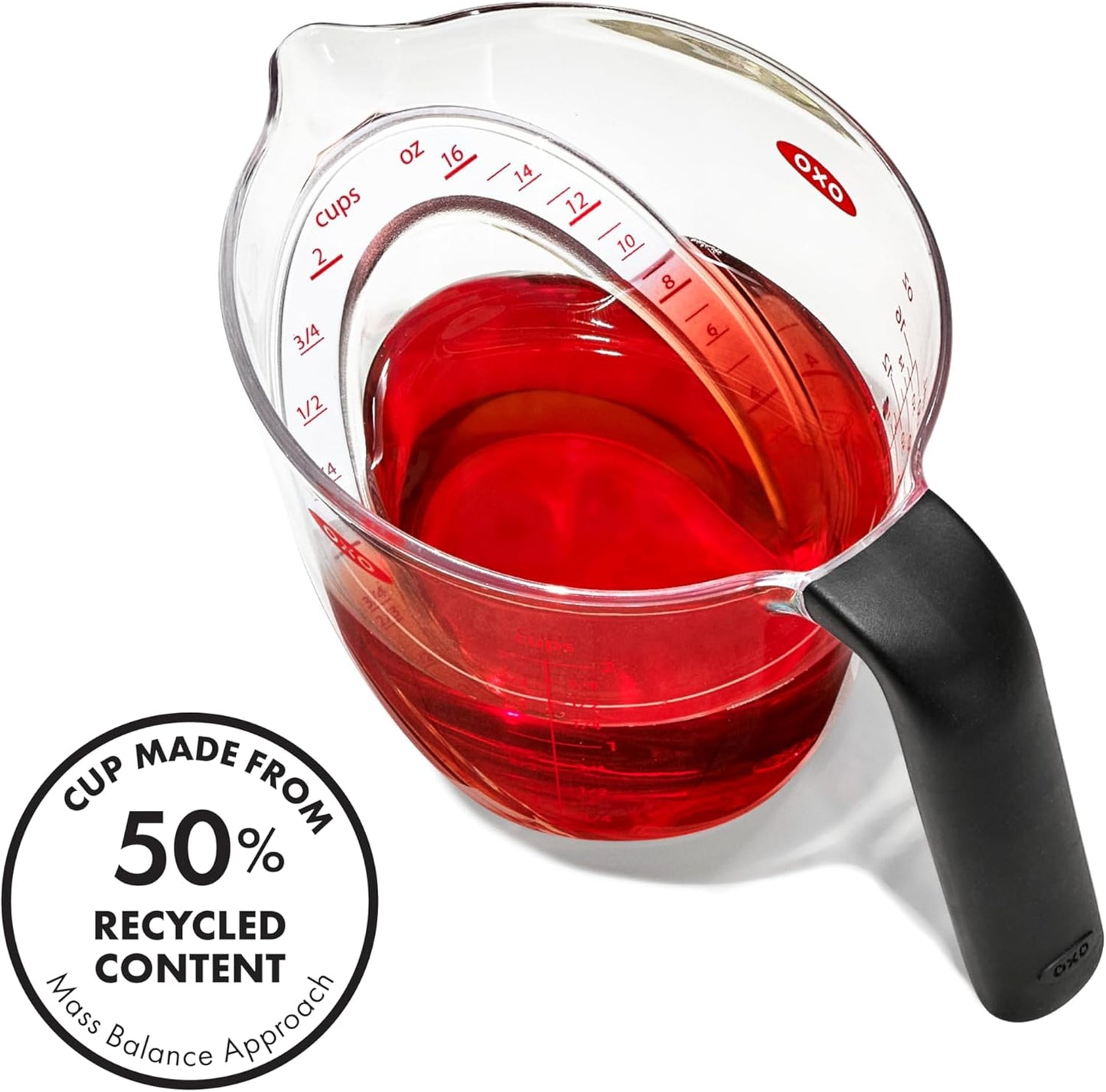 OXO Good Grips Angled Measuring Cup - 2 Cup Capacity for Accurate Measurements