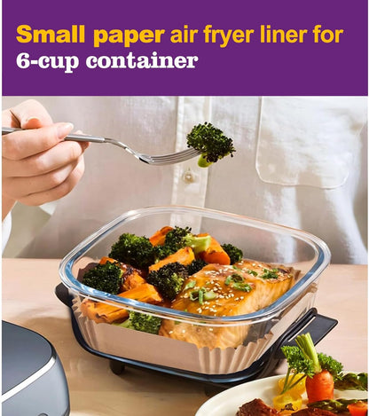 Ninja Crispi Air Fryer Liners - 260 PCS Disposable Accessories for 4 QT & 6 Cup Fryers