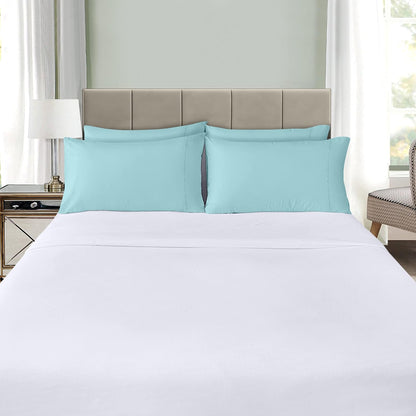 Utopia Bedding Queen Pillow Cases - Soft Brushed Microfiber - 12 Pack, Spa Blue - Fade Resistant 20 x 30 Inches
